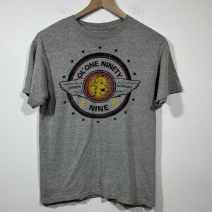 DC Travis Pastrana 199 Men's Gray T-shirt Sz M Y2K Graphic T
